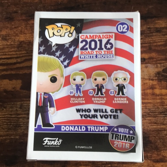 Funko Pop! Donald Trump 2016 Vinyl Figure #02 - Picture 3 of 5